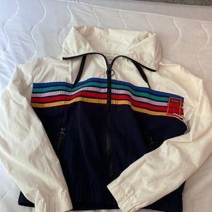 Rainbow forever 21 jacket